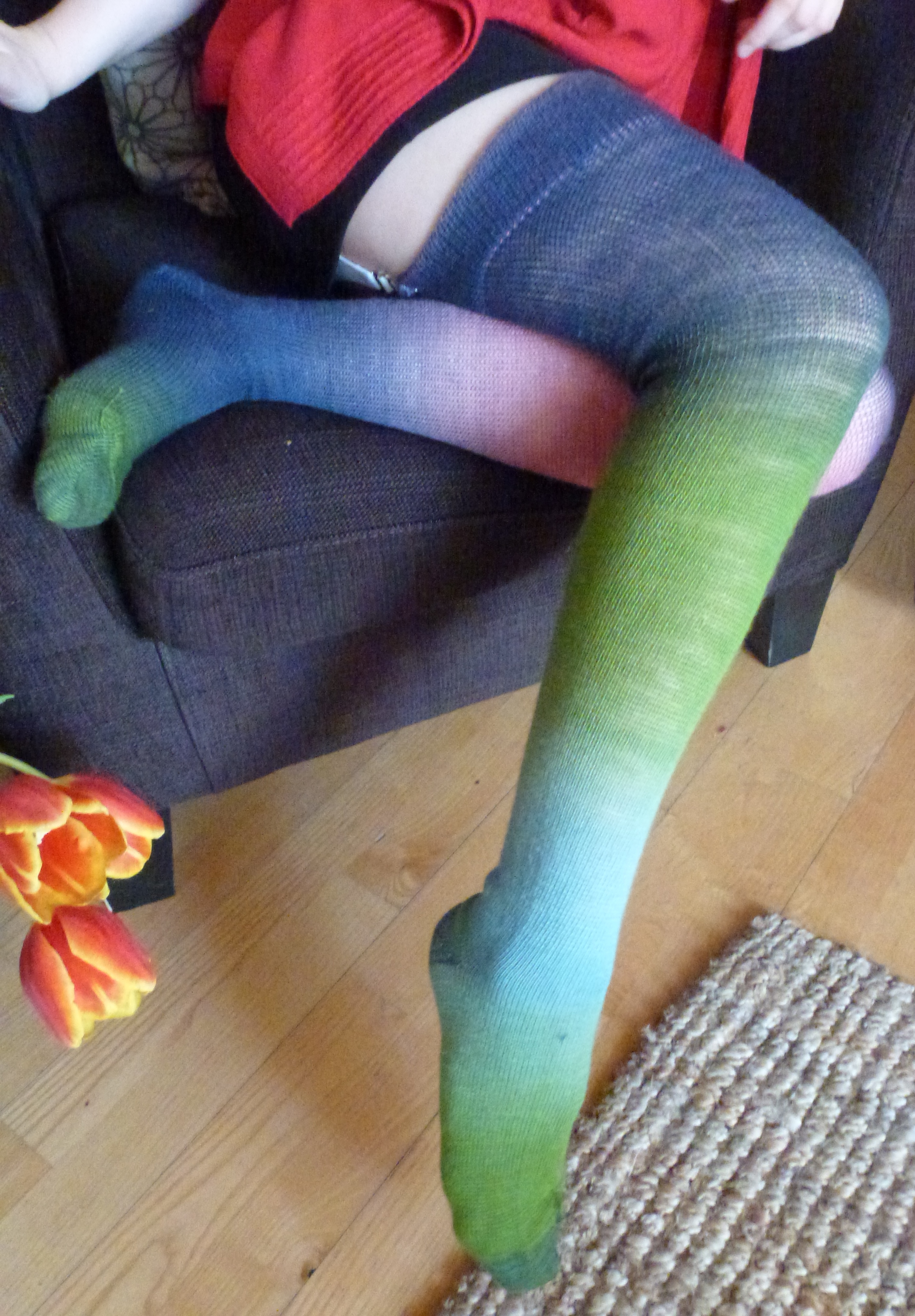 Steampunk Knee Socks Stockings Long Socks_Leggings_2.jpg